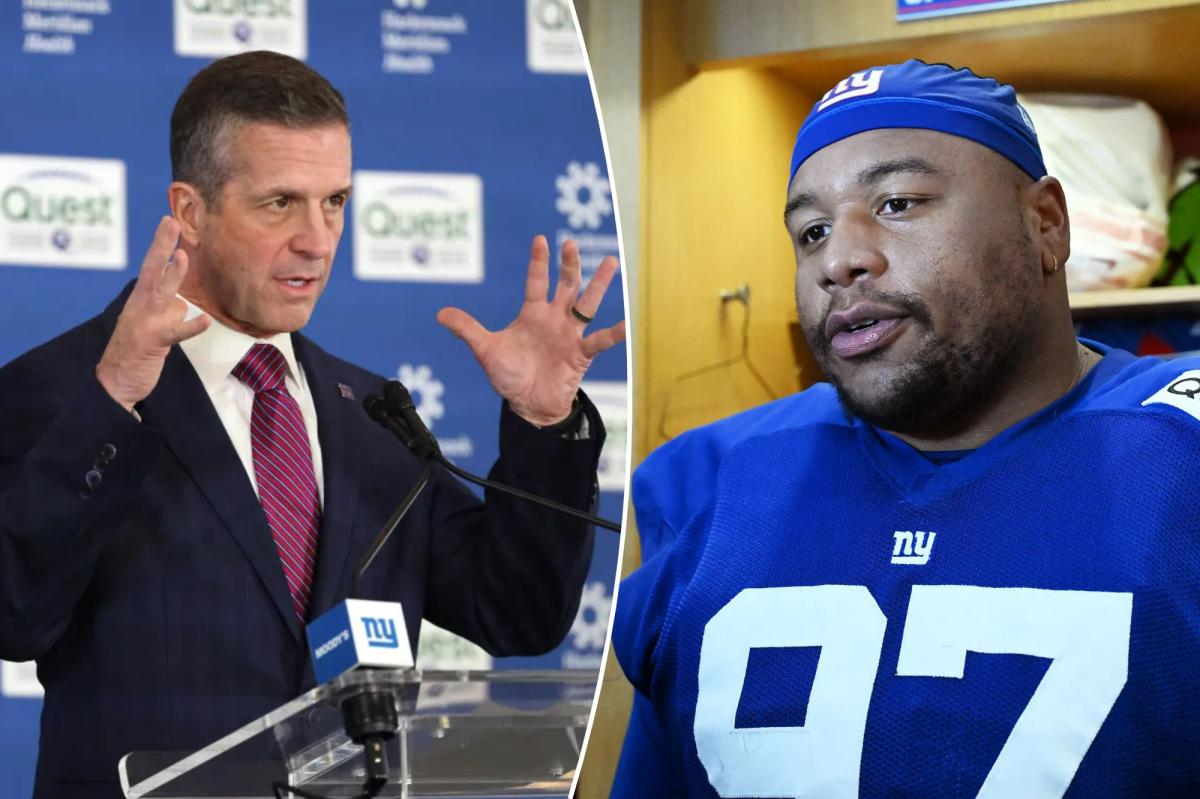 John Harbaugh sends clear Giants message with Dexter Lawrence out the door