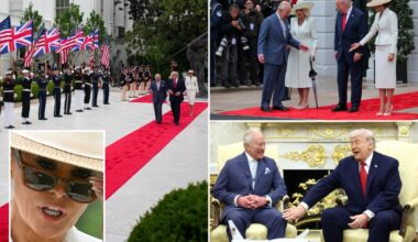 President Trump & Melania put on historic White House show for King Charles III and Queen Camilla: PHOTOS