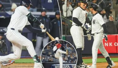 Yankees' diverse lineup makes up for first pitching slip in wild win over Marlins