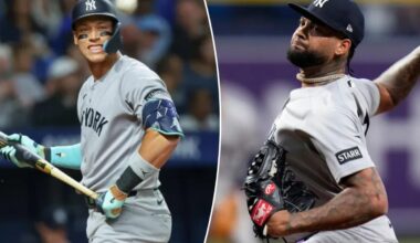 Yankees fall to Rays for third straight loss