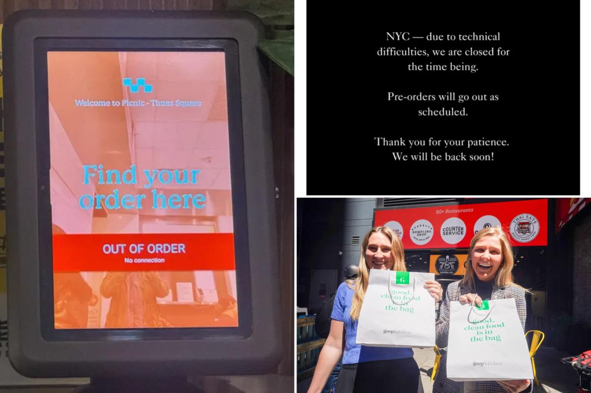 NYC's first, hyped Goop Kitchen shuttered due to 'technical difficulties'