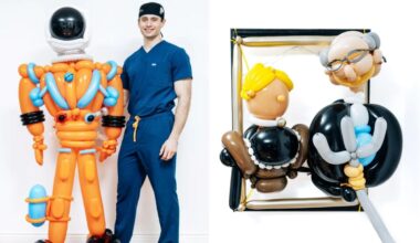 Exclusive | NYC’s ‘Balloon doctor’ will see you now — debt-strapped med grad’s quirky subway side hustle blows up with straphangers