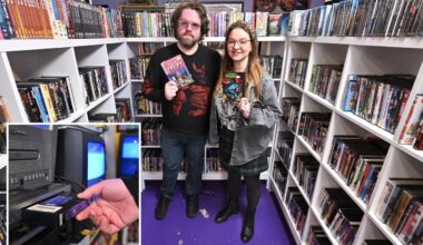 Retro NYC video store marks booming first year in business – thanks to growing demand for VHS, DVDs