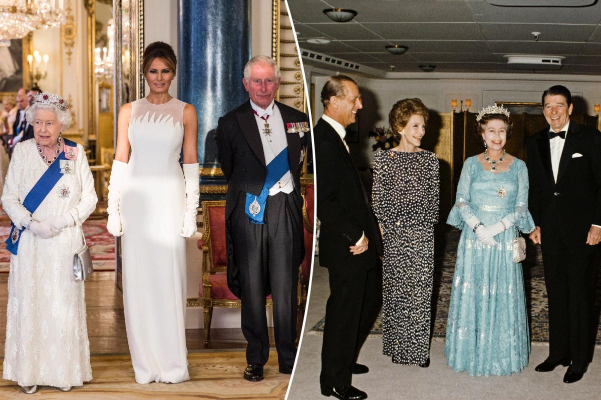 Queen Elizabeth made fun of Melania Trump and Nancy Reagan behind their backs: book