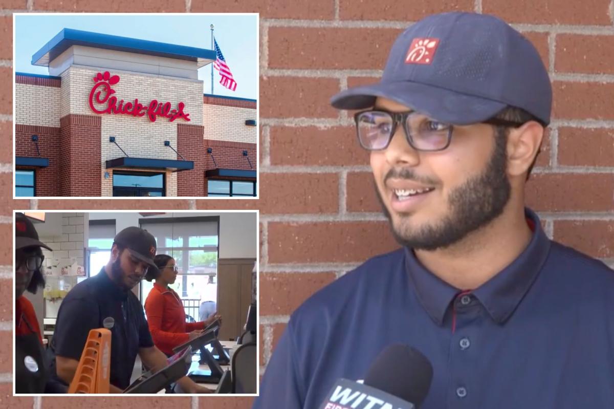 North Carolina Chick-fil-A worker, 18, finds $10K in restroom and returns it
