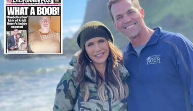 Kristi Noem's husband's cross-dressing fetish leak sparks wild DC theory