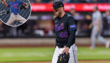 Mets demote Christian Scott after rough season debut to add veteran reliever