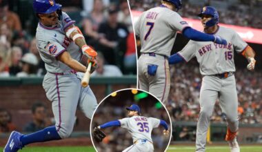 Mark Vientos sparks two contagious scoring rallies as Mets shutout Giants