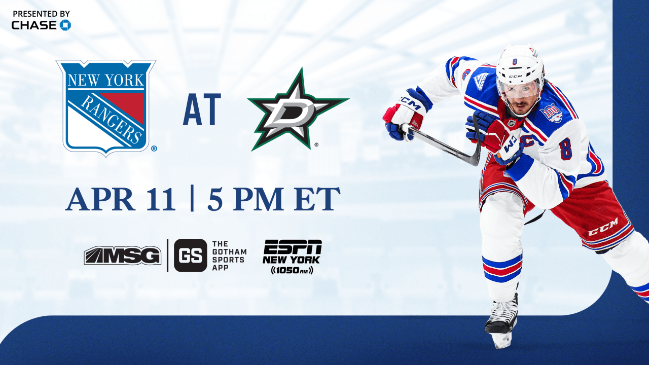 Rangers at Stars: Pregame Notes