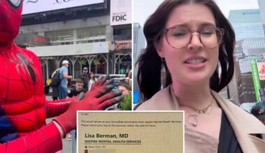 Hateful NYC nurse fired over antisemitic attack on Israeli tourists in Times Square