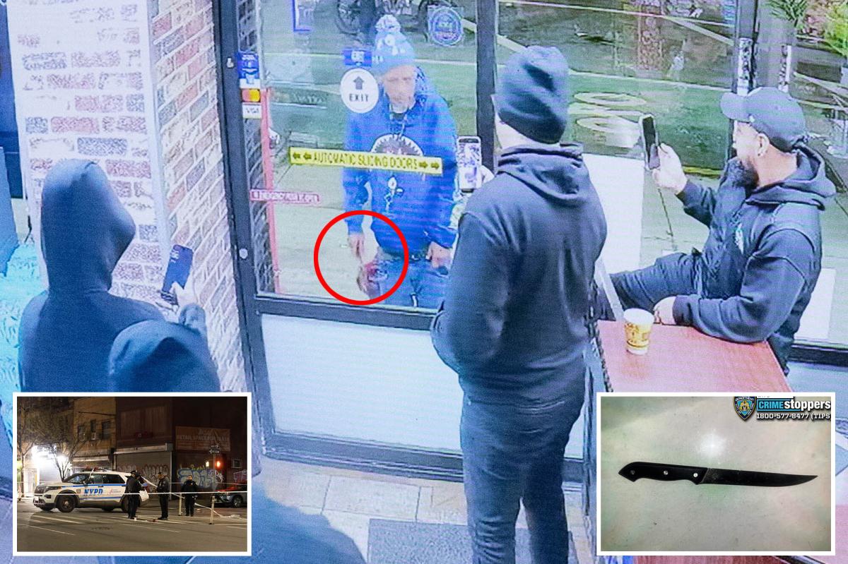 Knife-wielding lunatic shot by NYPD cop after terrorizing Harlem grocery store