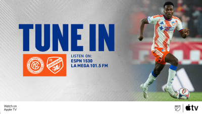TUNE IN | FC Cincinnati at New York City FC