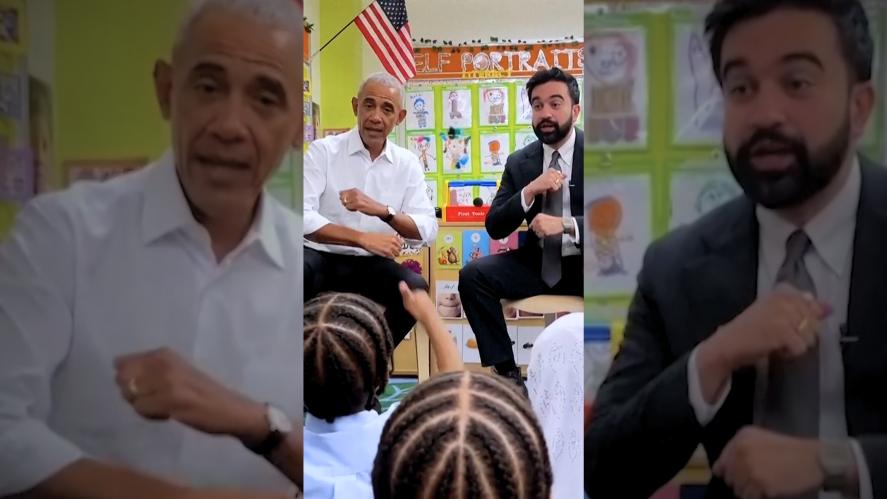 Obama and Zohran Mamdani share a Bronx moment that’s about more than story time