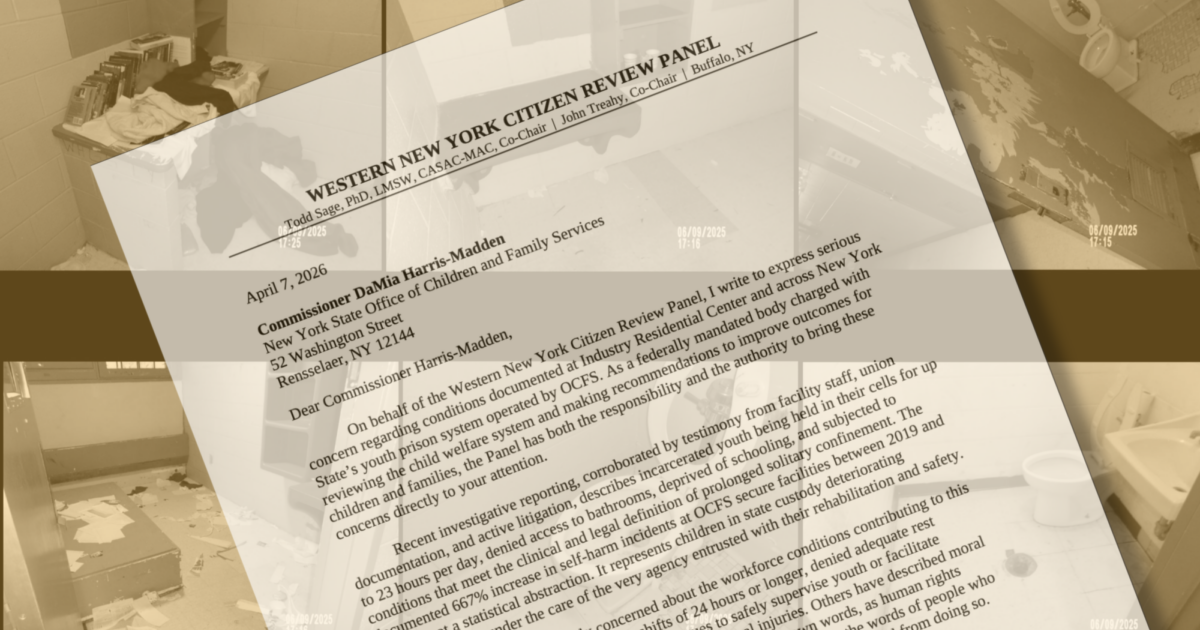 Watchdog Calls on State to Address Youth Prison Crisis