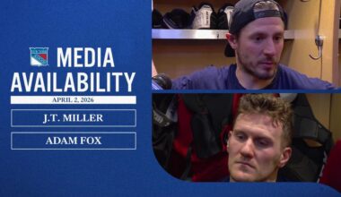 Postgame: Miller and Fox | New York Rangers