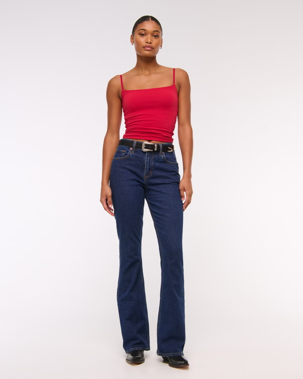 Curve Love Mid Rise Bootcut Jean
