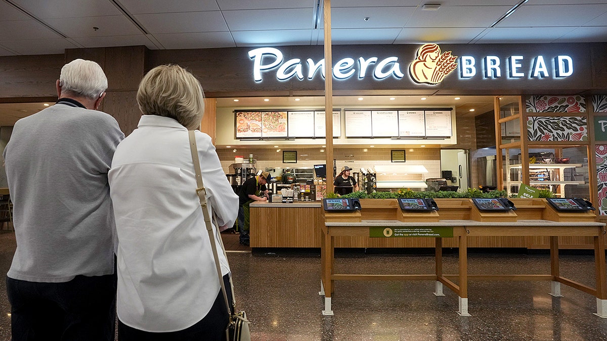 Panera Bread location inside Mesa Gateway Airport in Mesa, Arizona