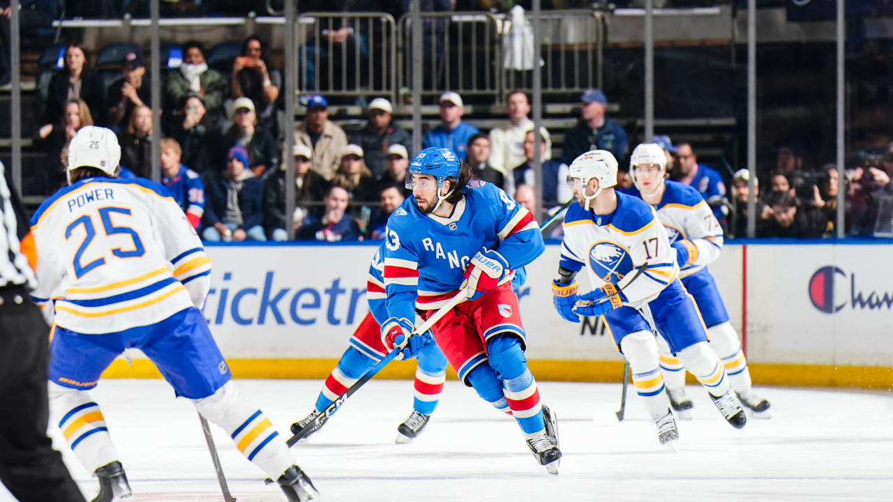 Rangers vs. Sabres: Postgame Notes