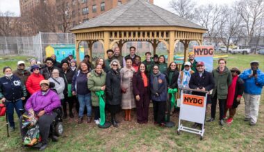Ribbon-cutting ceremony held to mark opening of new gazebo at Karol’s Urban Community Farm – Bronx Times