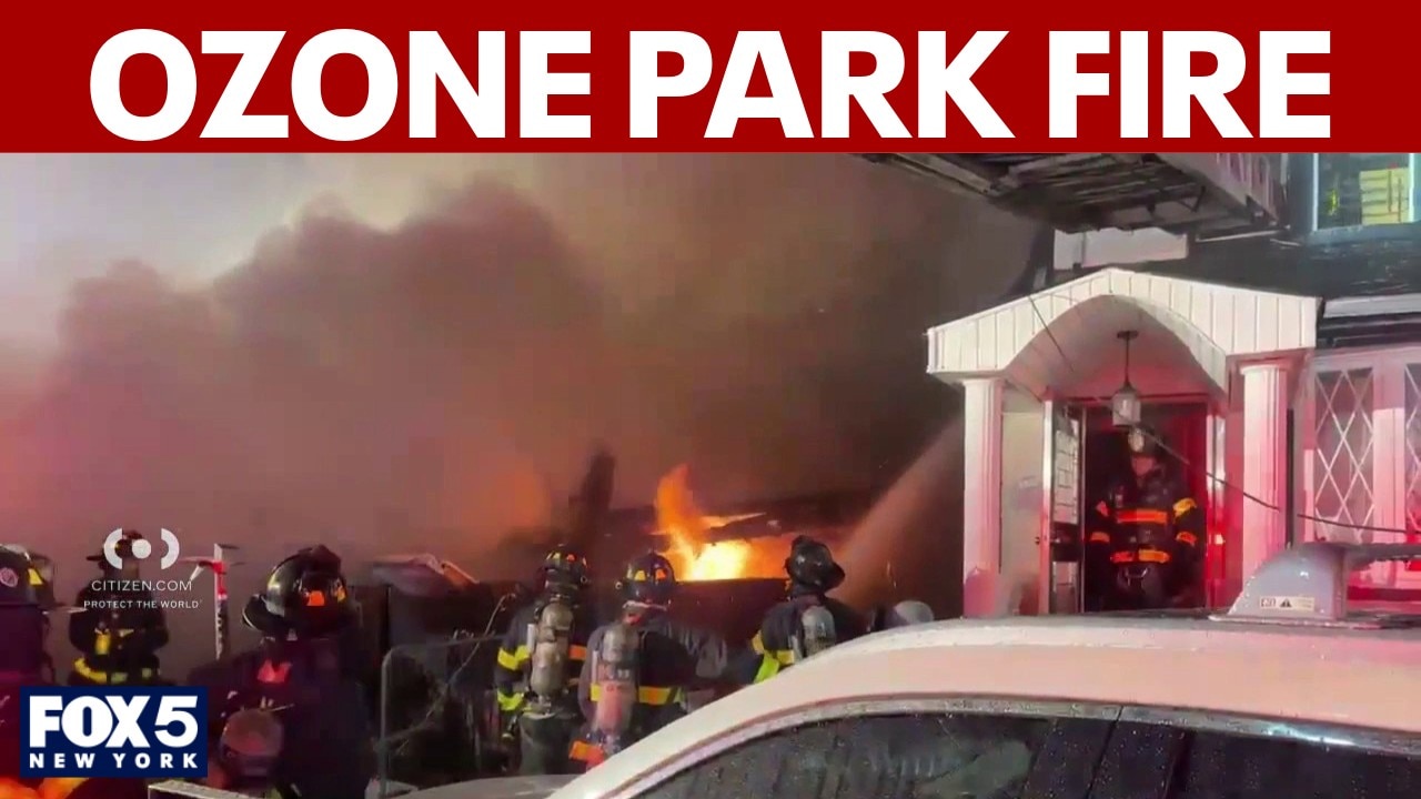 Several firefighters injured in Ozone Park 