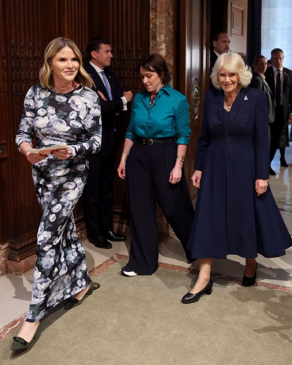 Queen Camilla and Jenna Bush Hager