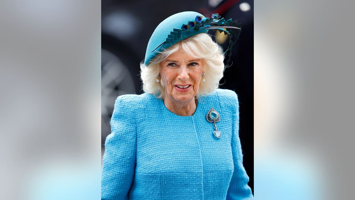 Queen Camilla attending the 2024 Commonwealth Day Service at Westminster Abbey in London