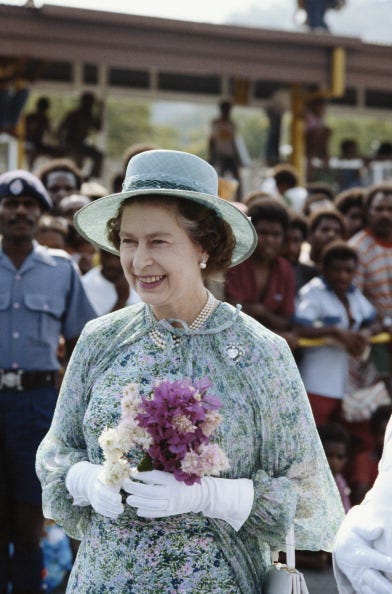 The Queen In Papua New Guinea