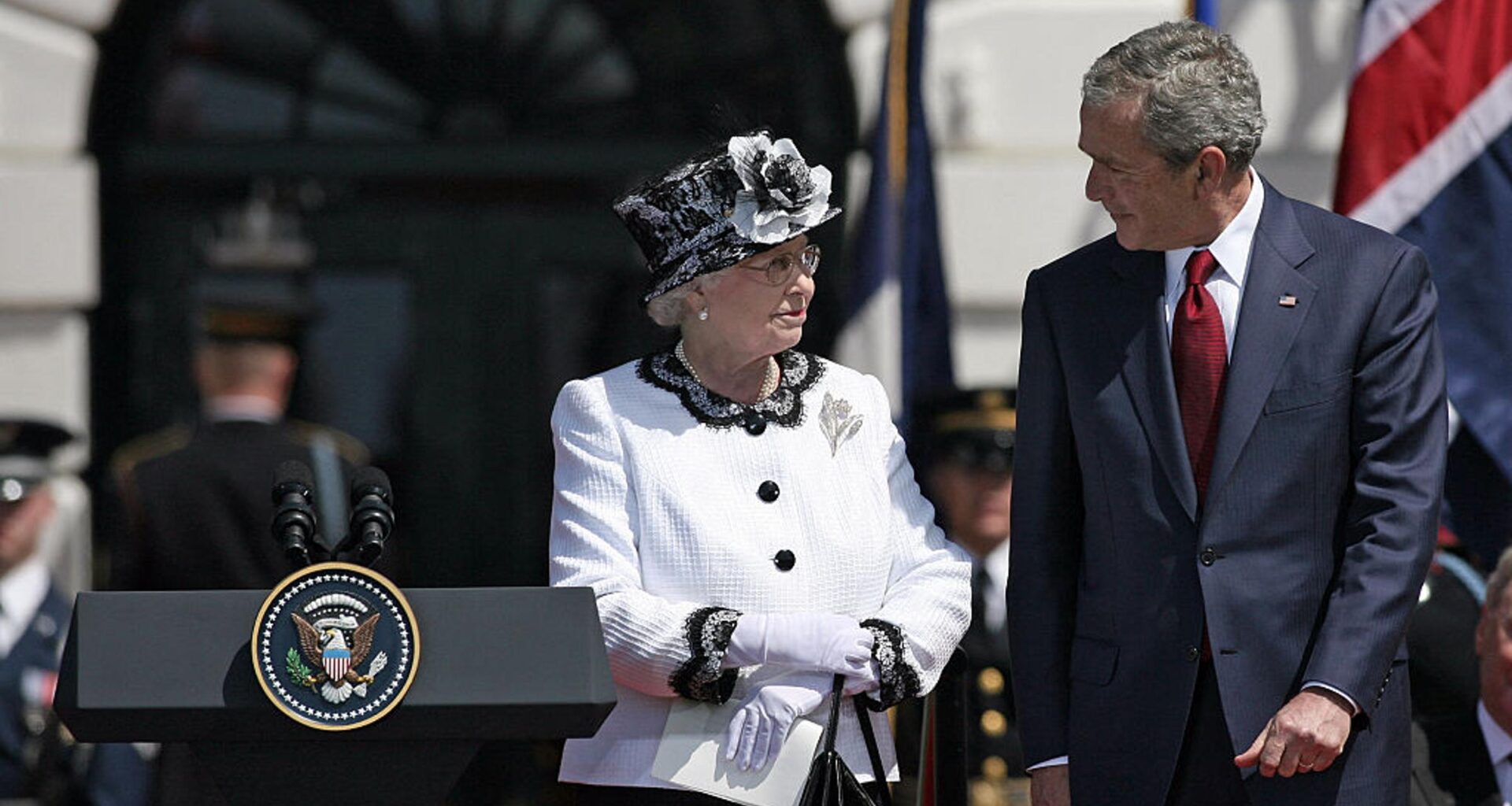 The Last Time the British Monarch Visited D.C.—and What the Queen Said to President Bush