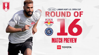 MATCH PREVIEW, pres. by Toyota: Red Bull New York Faces Off Against Rivals New York City FC in Round of 16 of the 2026 Lamar Hunt U.S. Open Cup on Wednesday Night