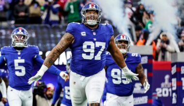 Lawrence absent from Giants workouts, but Harbaugh optimistic