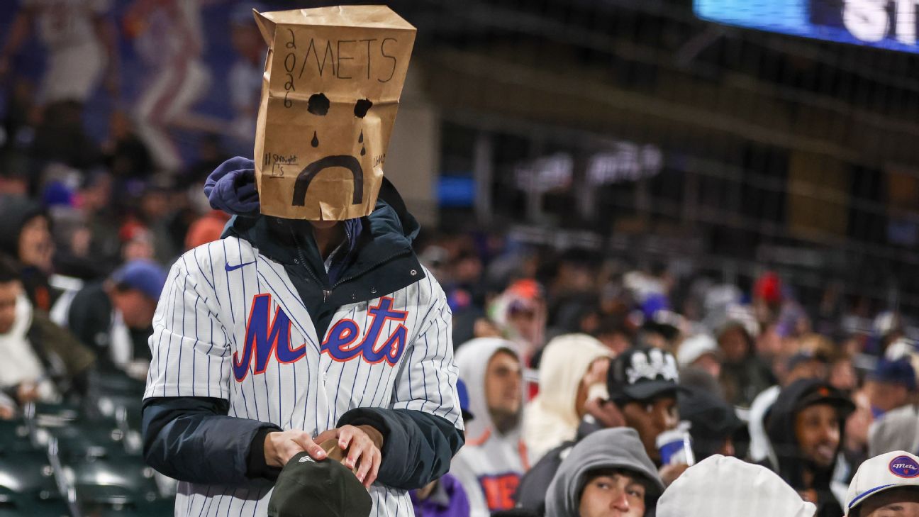 Inside the numbers on New York Mets' 12-game losing streak