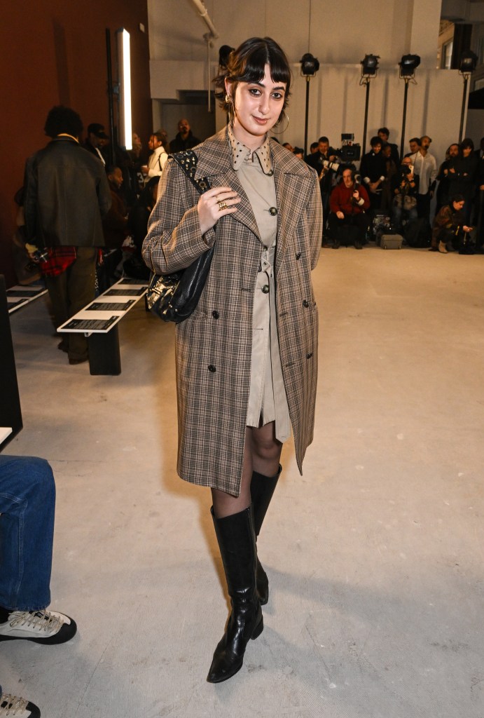 Rama Duwaji at the Diotima fashion show.