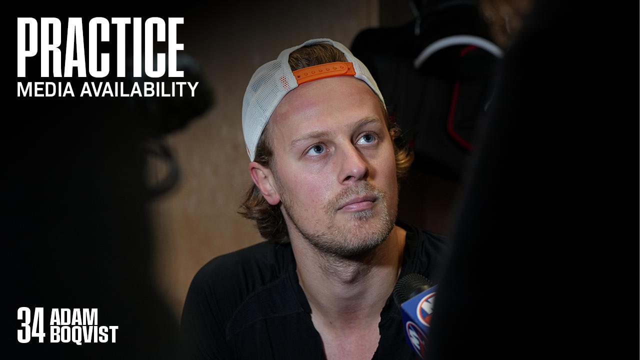 Practice 4/2: Adam Boqvist | New York Islanders