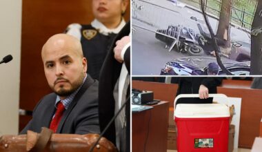 Ex-NYPD sergeant learns his fate after facing 15 years behind bars in fatal NYC cooler throw