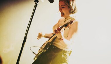 "Live Review: Snail Mail at Brooklyn Paramount," April 16, 2026, with words by Andy Steiner with photo by Bobby Nicholas Ⅲ