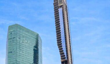 Someone cut corners on the foundation of a $400 million skyscraper in Manhattan, and now the 60-story building is leaning continuously while glass panels threaten to fall onto the street.