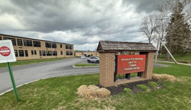 Clinton Middle School is seen in Oneida County