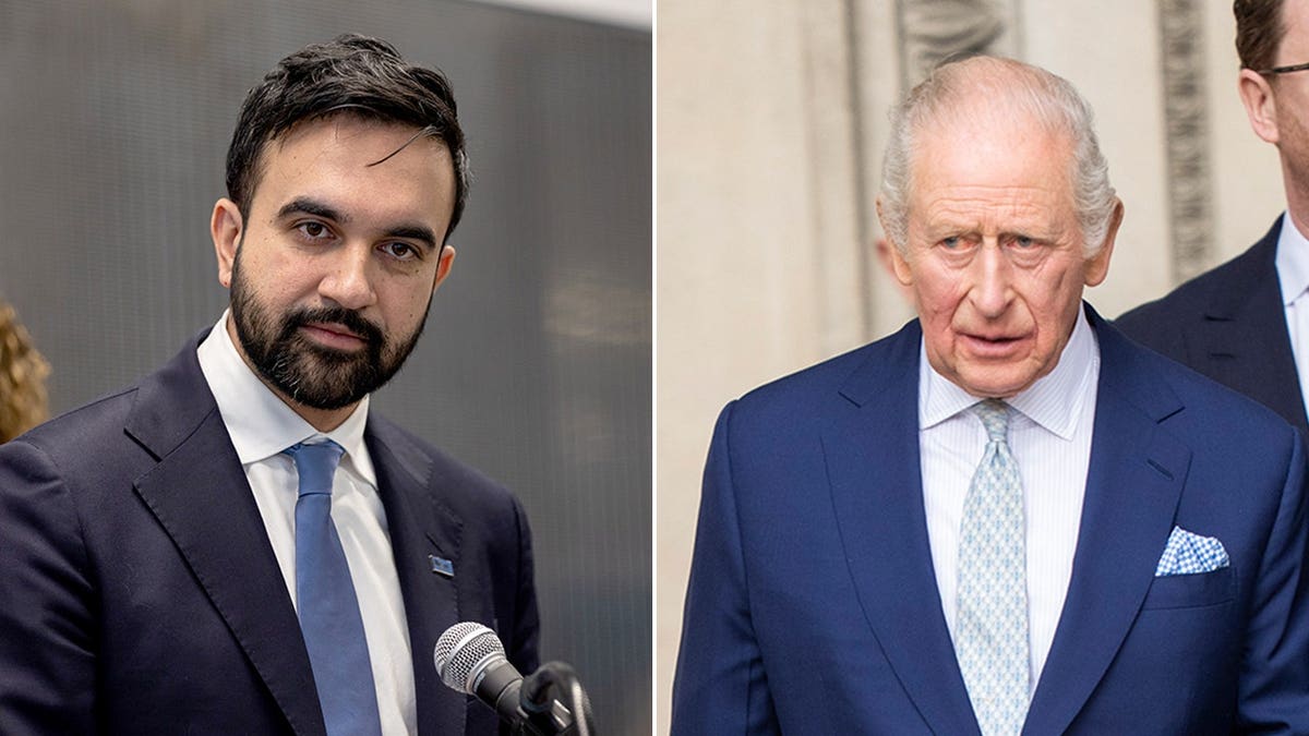 Split of Zohran Mamdani and King Charles