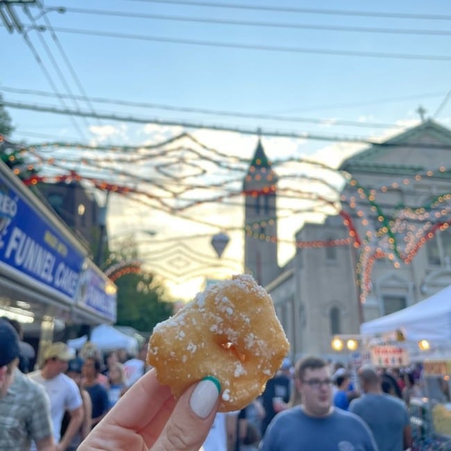 st ann festival hoboken zeppoli