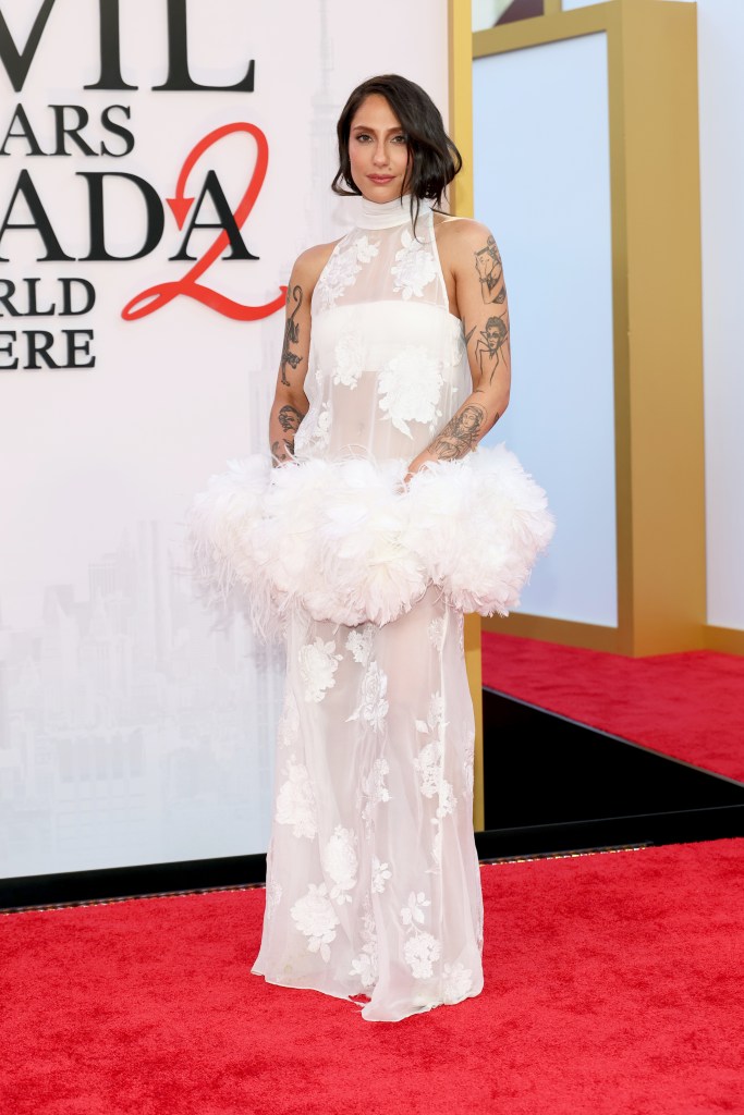 Tefi Pessoa attends "The Devil Wears Prada 2" New York Premiere 