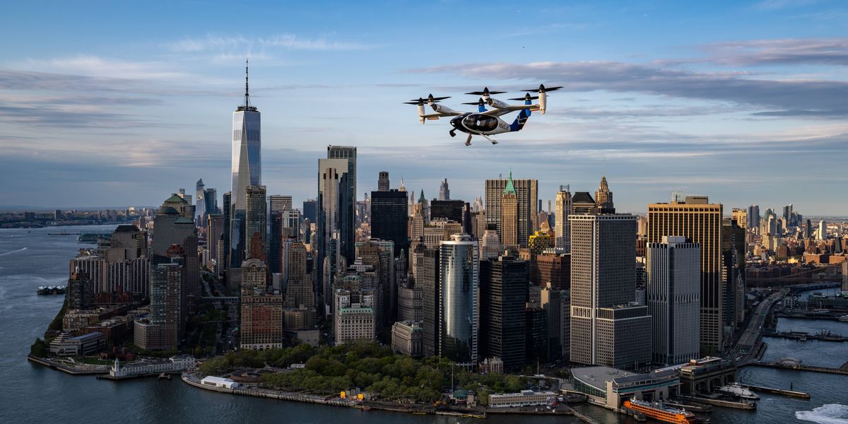 NYC to get 10 days of flying taxis with Manhattan-JFK flights
