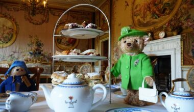 Paddington’s meeting with the late Queen recreated with new Steiff bear