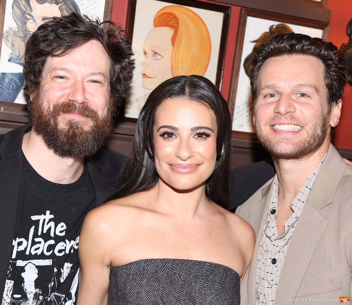 Photos: CHESS Star Lea Michele Receives Portrait at Sardi's  Image