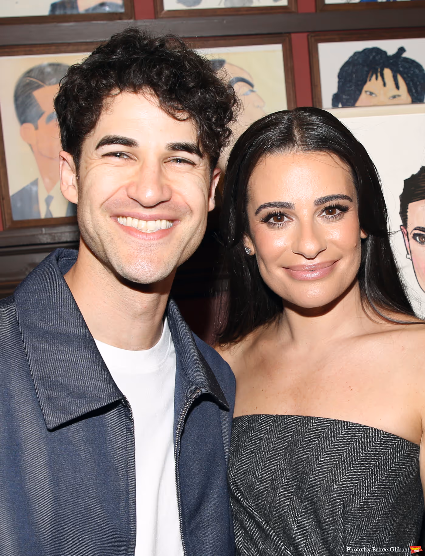 Photos: CHESS Star Lea Michele Receives Portrait at Sardi's  Image