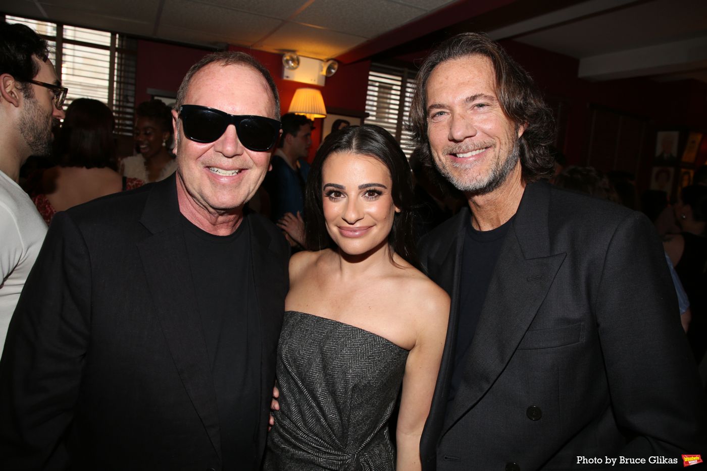 Photos: CHESS Star Lea Michele Receives Portrait at Sardi