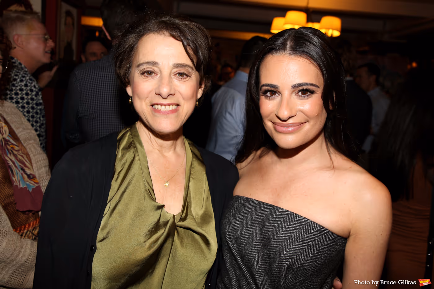 Photos: CHESS Star Lea Michele Receives Portrait at Sardi's  Image