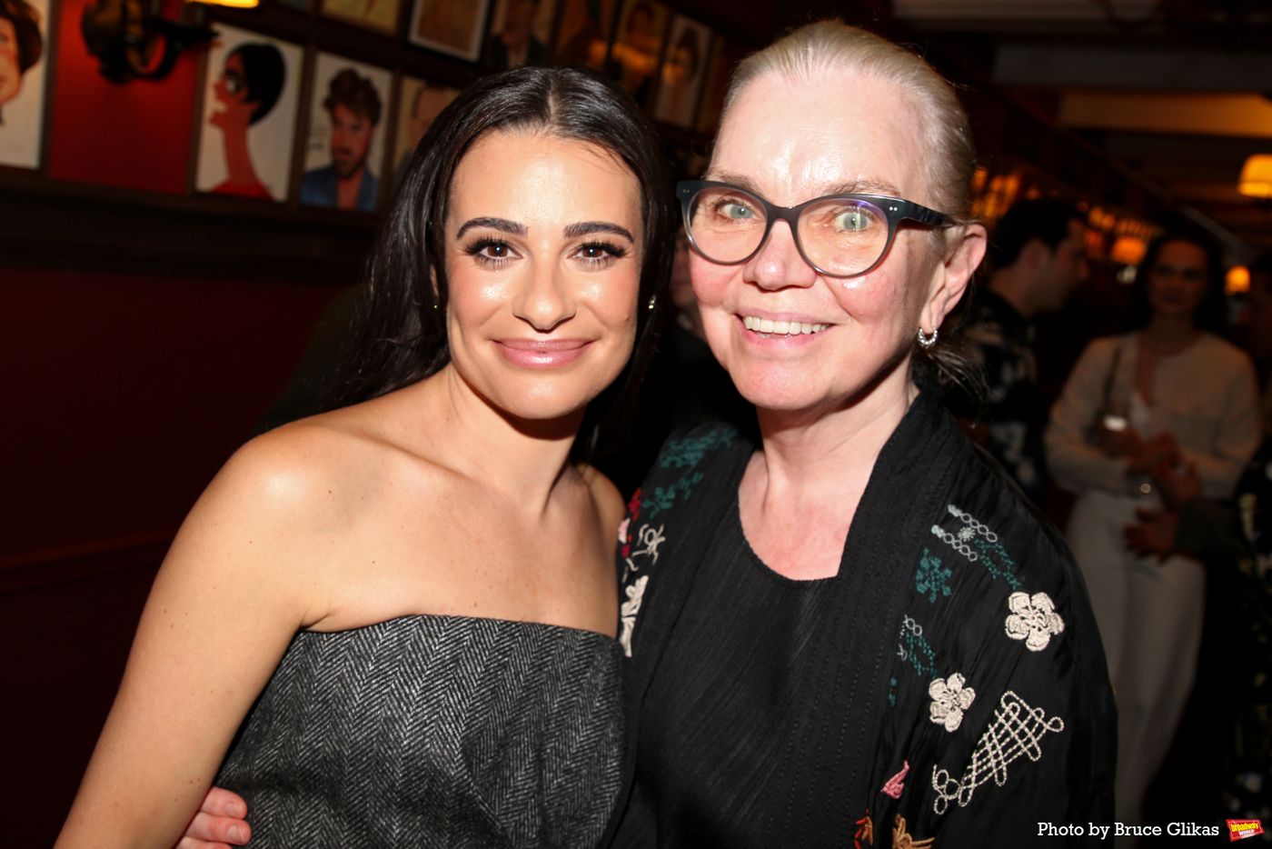 Photos: CHESS Star Lea Michele Receives Portrait at Sardi's  Image