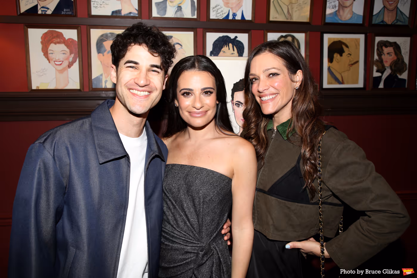 Photos: CHESS Star Lea Michele Receives Portrait at Sardi's  Image