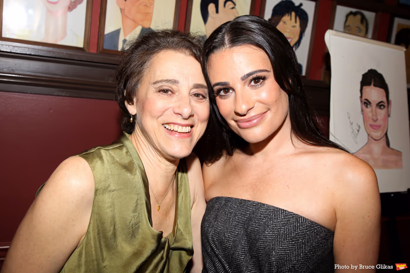 Photos: CHESS Star Lea Michele Receives Portrait at Sardi's  Image