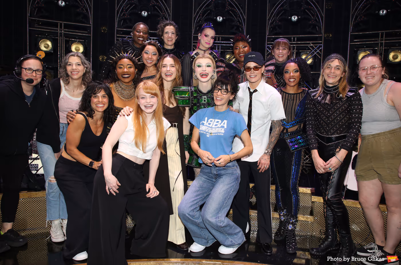 Photos: Lily Allen Visits SIX and Meets the Queens Backstage  Image